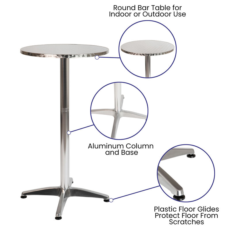 Aluminum Patio Bar Tables