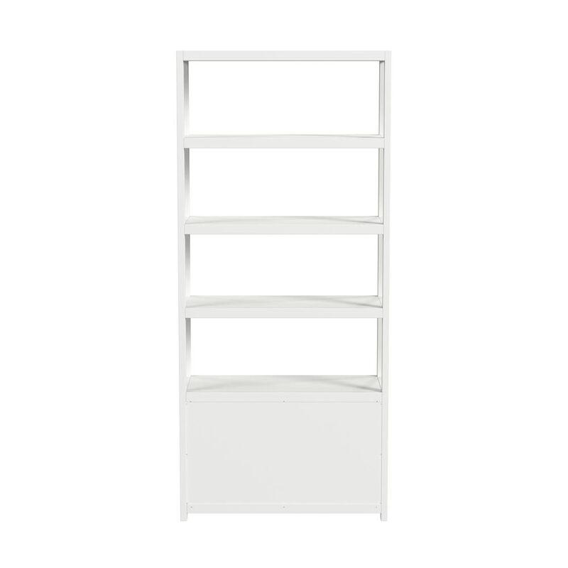 Butler Specialty Lark  4- Tier Etagere  Etagere Bookcase, White image number 5