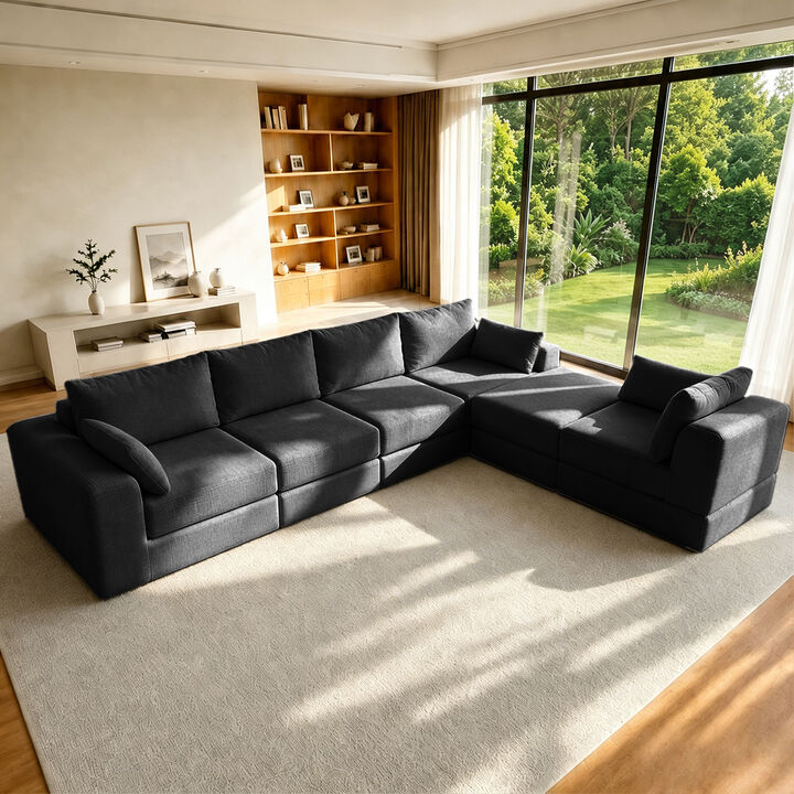 L Shaped Floor Sectional