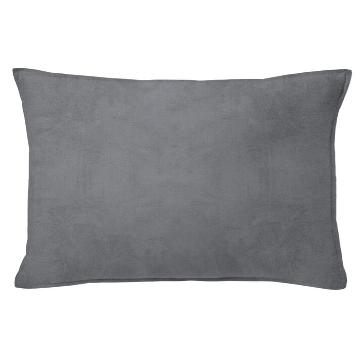 6ix Tailors Fine Linens Vanessa Charcoal Decorative Throw Pillows