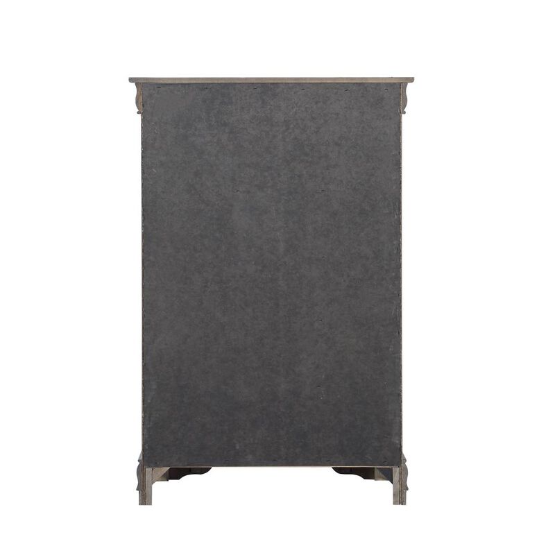 Acme Furniture Louis Philippe Chest, Dark Gray  (26796)