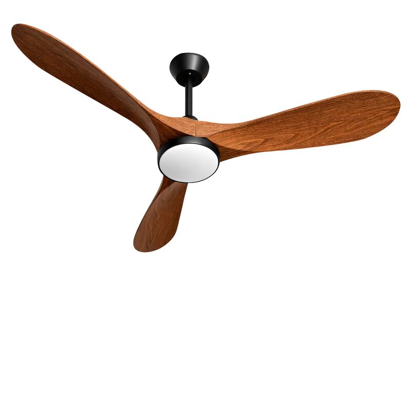 ELEMENT ACE 52 Inch Modern Ceiling Fan with Integrated LED Light and Remote Control, Quiet Reversible DC Motor 6 Speeds 3 CCT Settings for Indoor Bedroom Living Room Use image number 6