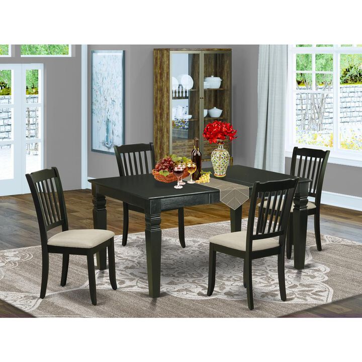 Dining Room Set Black