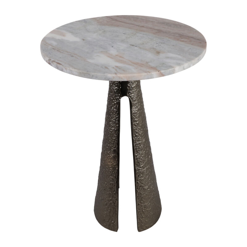 Antique Brass Marble Top Table image number 4