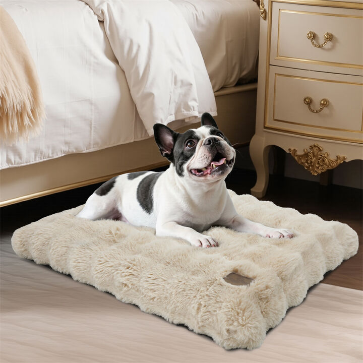 Jumbo Anti-Anxiety Calming Dog Bed Removable Cover Pet Beds Mattress Non Skid