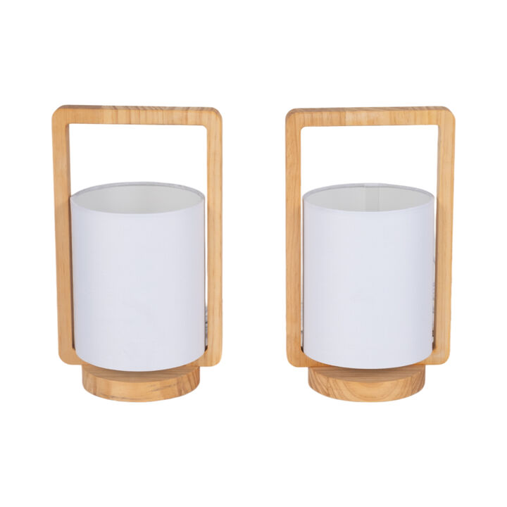 Rhea S/2 Cylinder Table Lamps