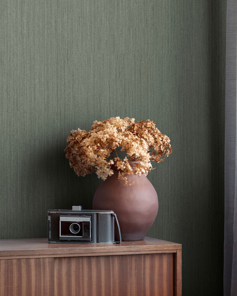 Midolin Mossa Dark Green Texture Wallpaper image number 1