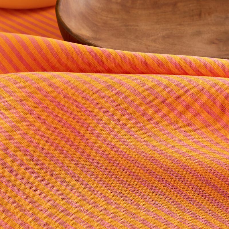 Linen Dinner Napkins - Narrow Stripe image number 8