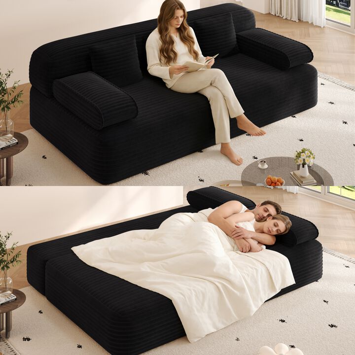 Rejarv 2-in-1 Convertible Sofa Bed