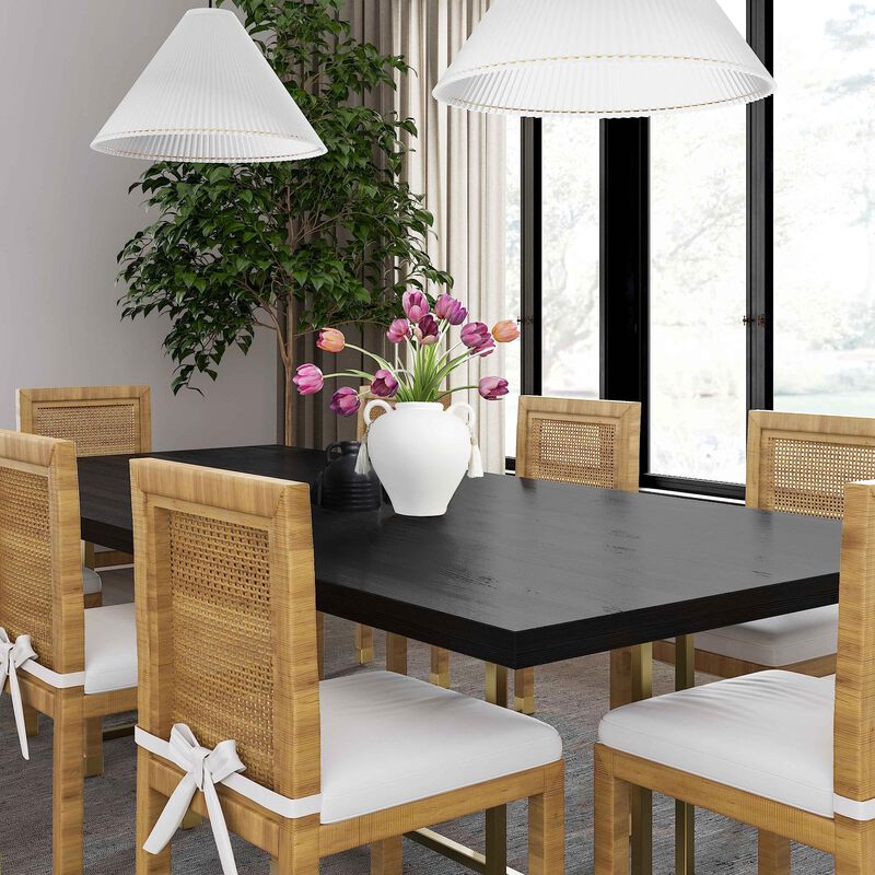 Amara Rattan Dining Chair image number 8