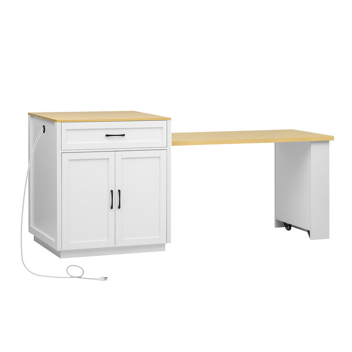 Vakmim Kitchen Extendable Dining Table
