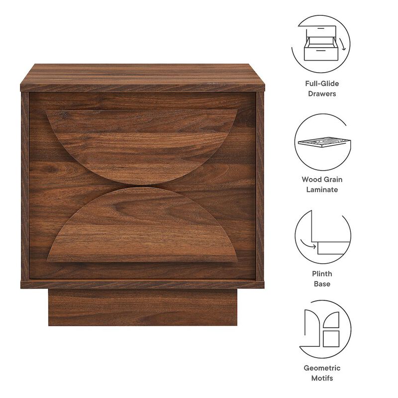 Bulwark 2-Drawer Nightstand image number 1