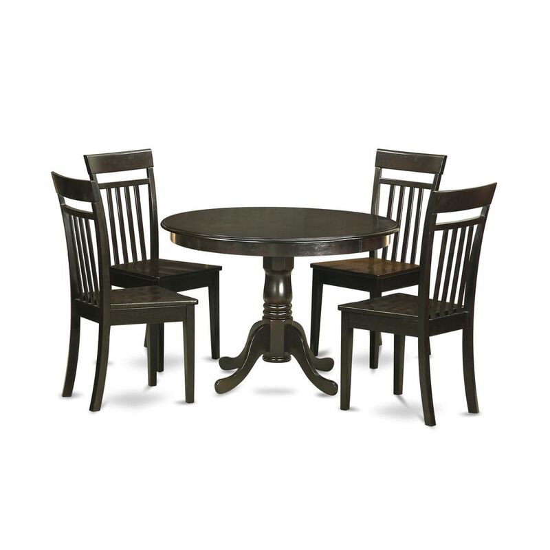 5 Pc Kitchen nook Dining set-breakfast nook-Table and 4 dinette Chairs.