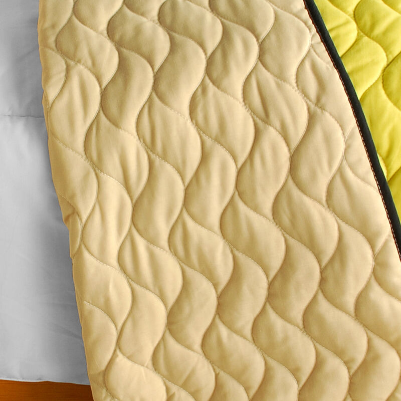 Full Queen Angels Walk on Through 3 Piece Patchwork Quilt Bedding Set image number 3