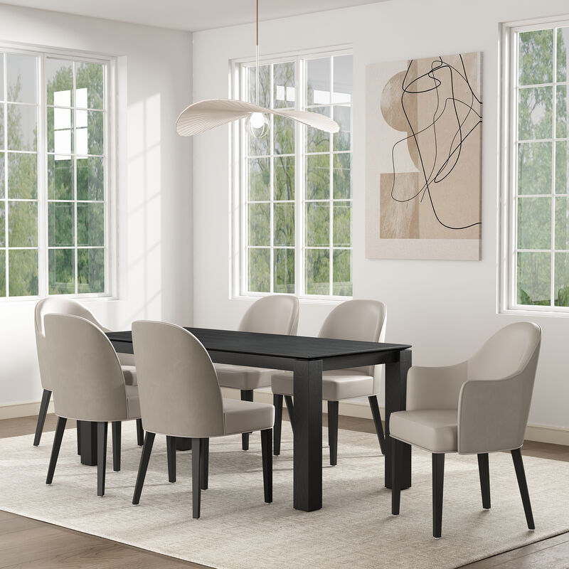 Hillman Gray Dining Chairs (Set of 6)