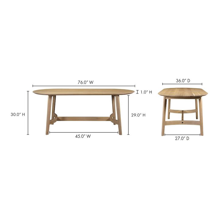 Moe's Home Collection Trie Small Dining Table