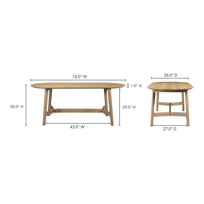 Moe's Home Collection Trie Small Dining Table