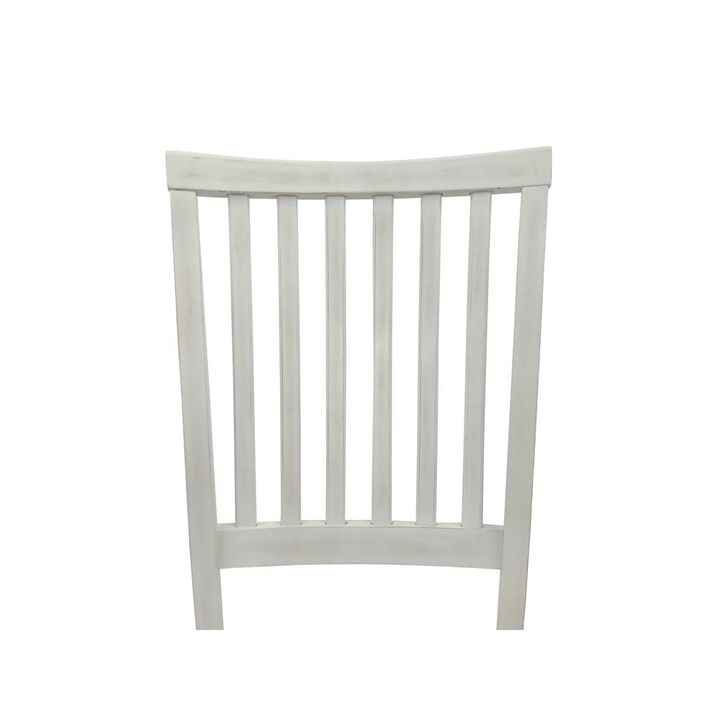 Carolina Living Hudson Dining Chair - Whitewash