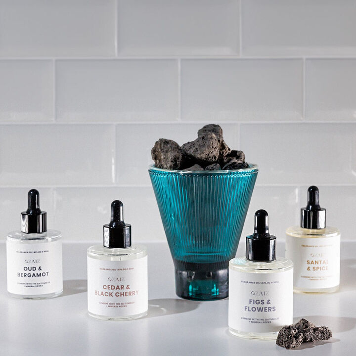 Zai Lava Rock Diffuser - Santal & Spice