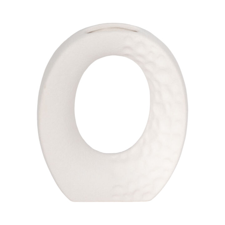 DILLONVIEW WHITE VASE 7 (IN)