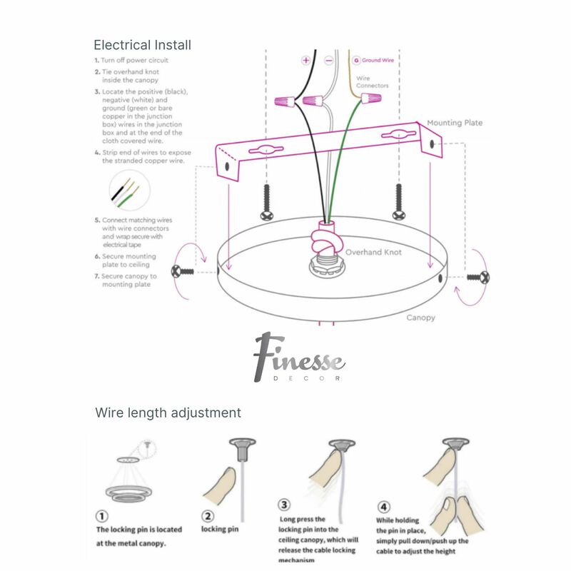 Moscow Chandelier Wood Metal Integrated LED Dimmable
