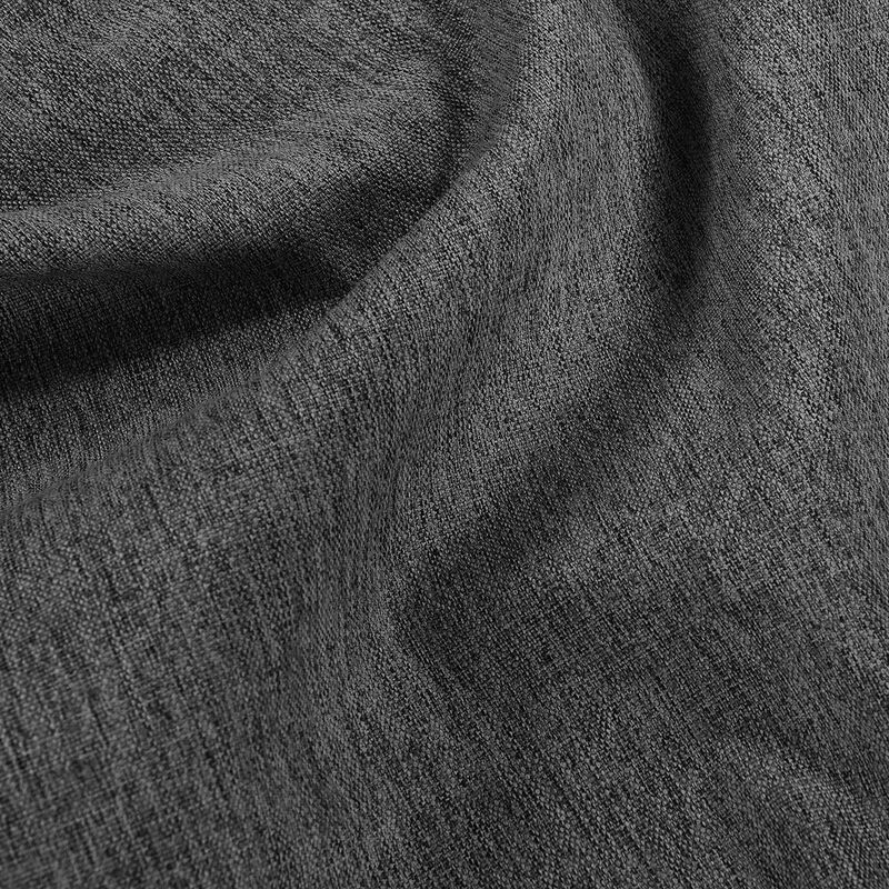 OS Home and Office Furniture Tufted Sectional Chaise Sofa Sleeper with Storage in Dark Grey