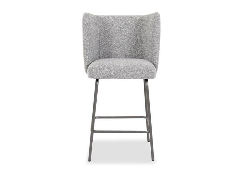 Nathan Counter Stool in Gray image number 1