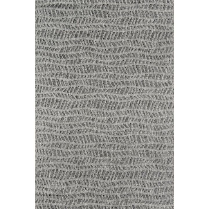 Novogratz Contemporary Rectangle Area Rug, Grey, 2' X 3'