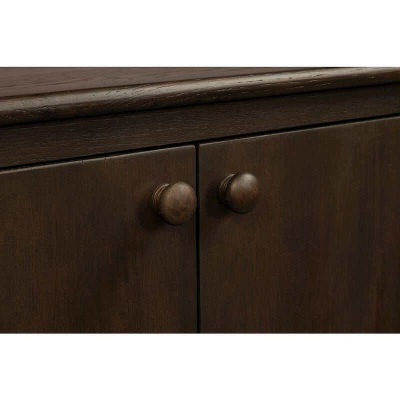 Alex Hamilton Astrid 6-Door Sideboard in Barista Brown