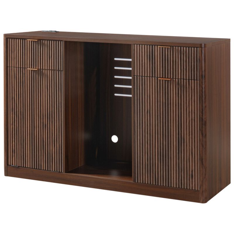 Cekfal Mini Fridge Wine Bar Sideboard Cabinet image number 0
