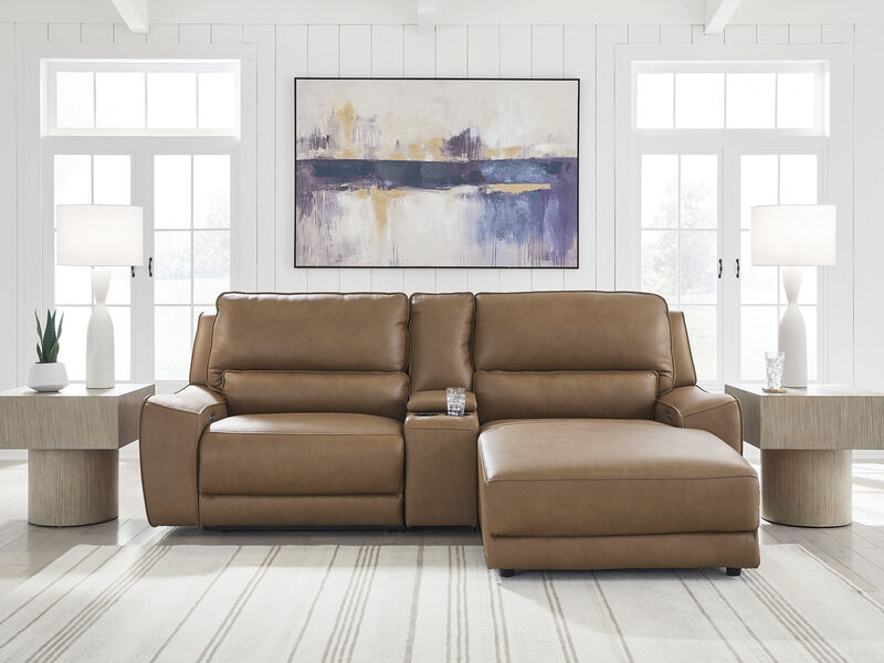 Silverbrooke 3-Piece Power Reclining Sectional with Chaise image number 1