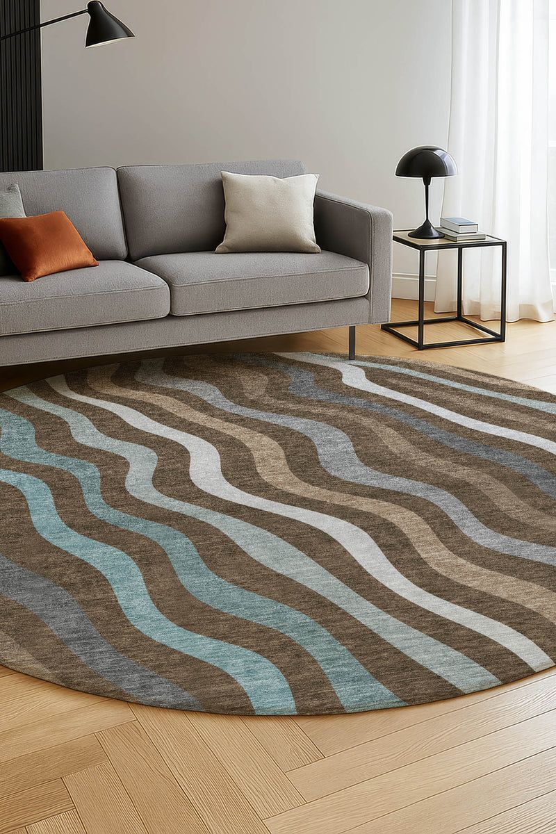 Kenner KN4 Chocolate 10' x 14' Rug image number 3