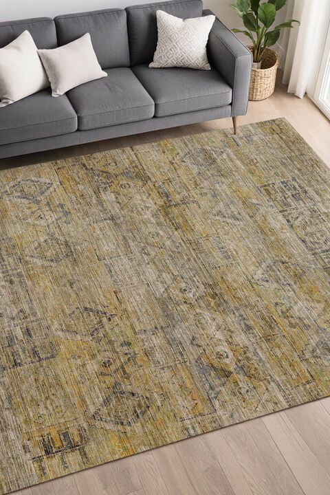 Vico VC7 Gold 1'8" x 2'6" Rug