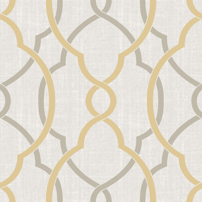 Taupe Sausalito Peel & Stick Wallpaper image number 0