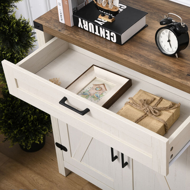 Wunmit Farmhouse Sideboard Buffet Cabinet image number 6