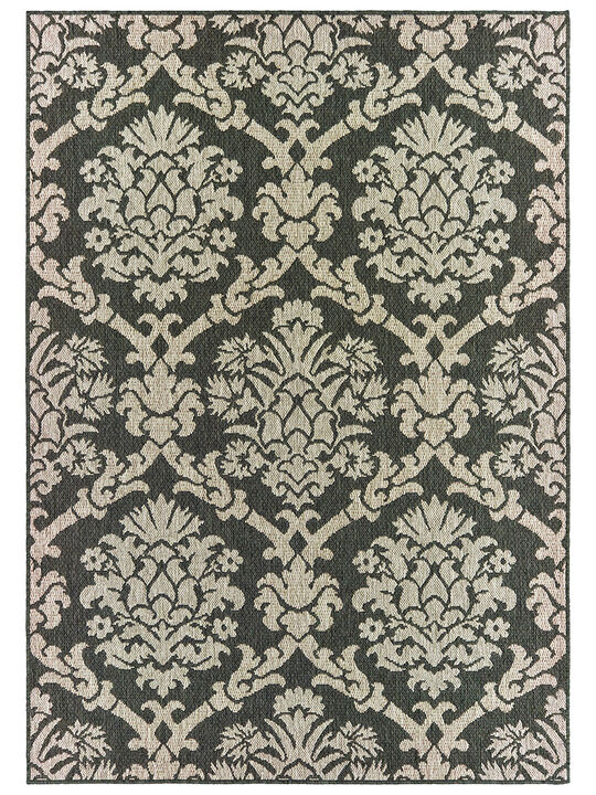 Latitude 3'3" x 5' Grey Rug