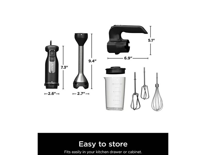 Ninja Foodi Power Mixer System Immersion Blender & Hand Mixer, CI101 image number 1