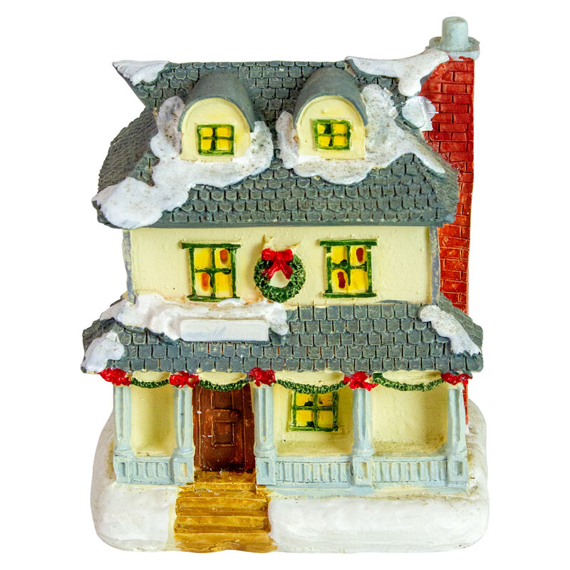 5" LED Lighted Country Side House Christmas Village Decoration image number 0
