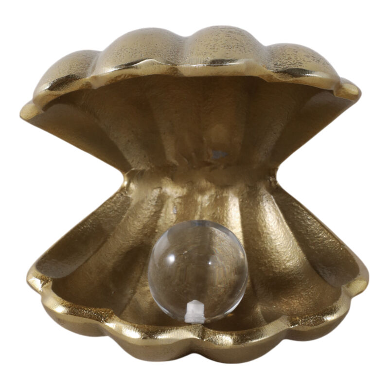 5" Clam With Acrylic Pearl image number 0