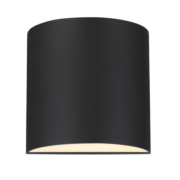 Veil Sand Black LED Wall Sconce