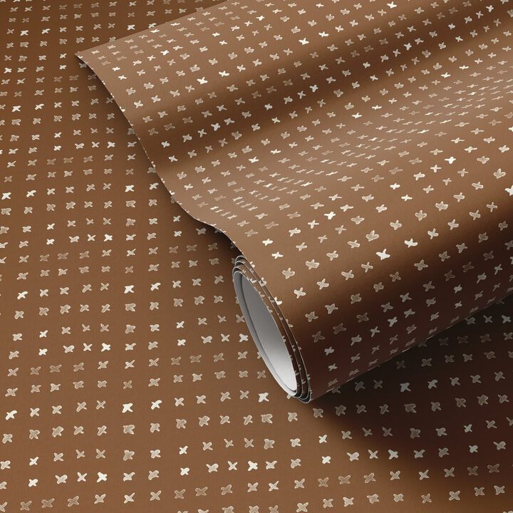 Bisous Wallpaper by Jess Engle - Bisous Terracotta II