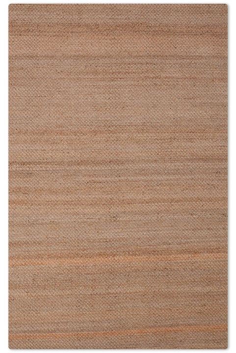 HAND WOVEN JUTE ECO-FRIENDLY AREA RUGS  - Solid Plain Pattern, High Pile, Natural Fiber, Outdoor Indoor Handmade Area Rugs for Living Room, Bed Room (J00006)