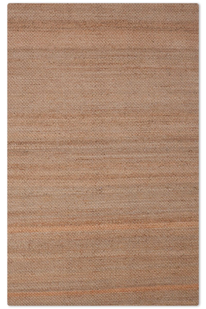 HAND WOVEN JUTE ECO-FRIENDLY AREA RUGS  - Solid Plain Pattern, High Pile, Natural Fiber, Outdoor Indoor Handmade Area Rugs for Living Room, Bed Room (J00006) image number 0