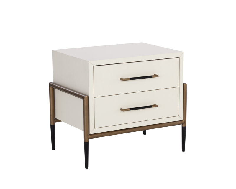 Weldrick Oyster Nightstand