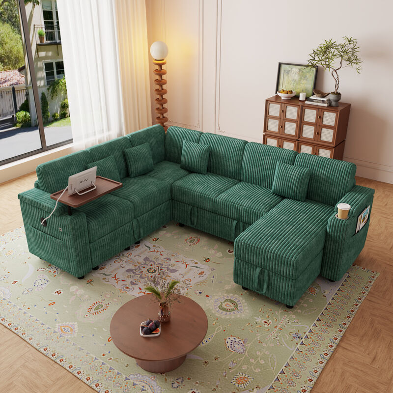 Saslip 100-inch pull-out Sectional image number 1
