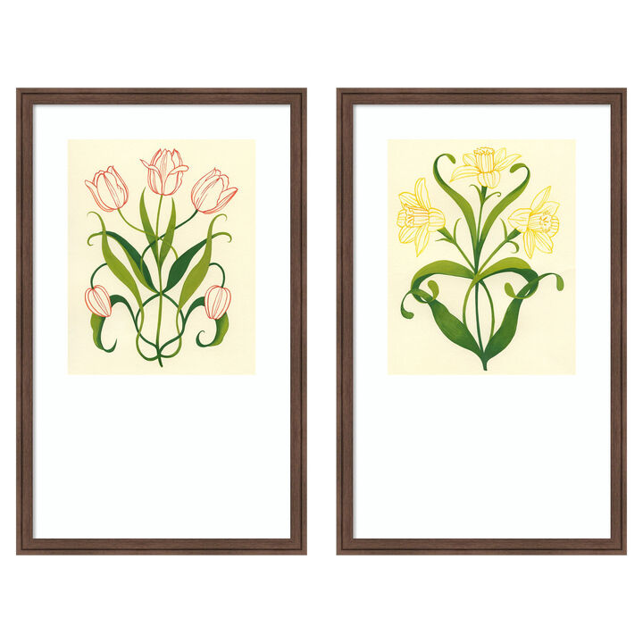 Spring Deco I & II 2 Piece