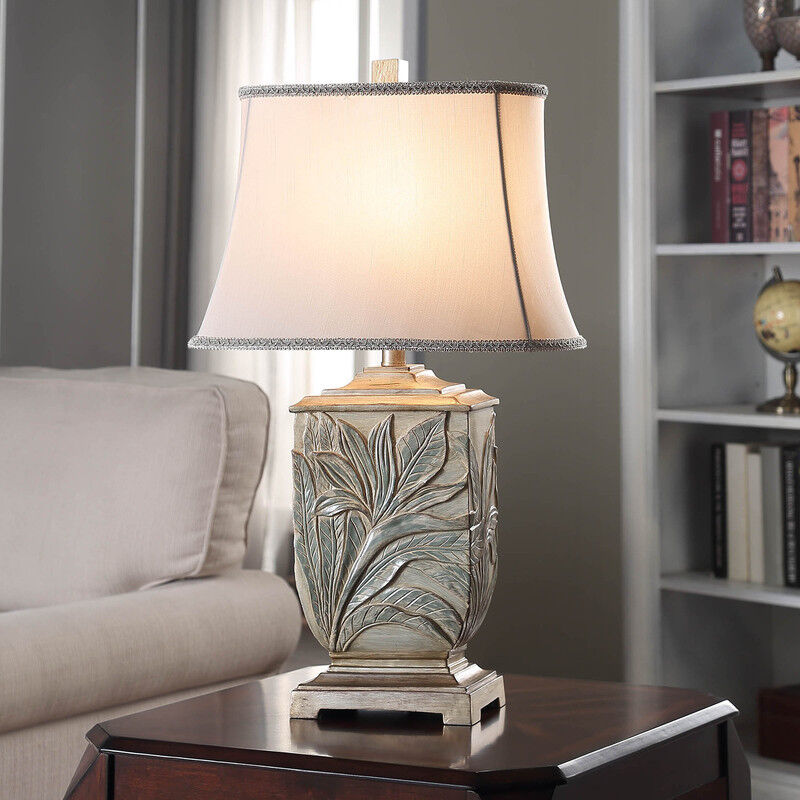 Palm Grove Relief Table Lamp