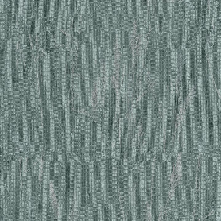 Hygge Home Meadow Stems Motif Green Wallpaper GG82136