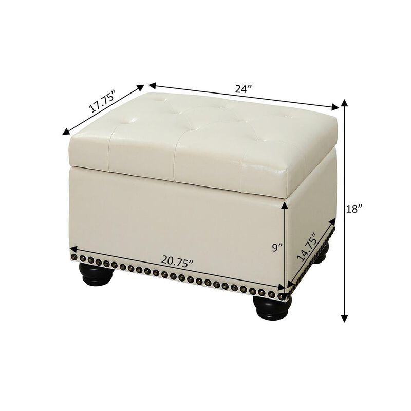 Convience Concept, Inc. 5th Avenue Storage Ottoman
