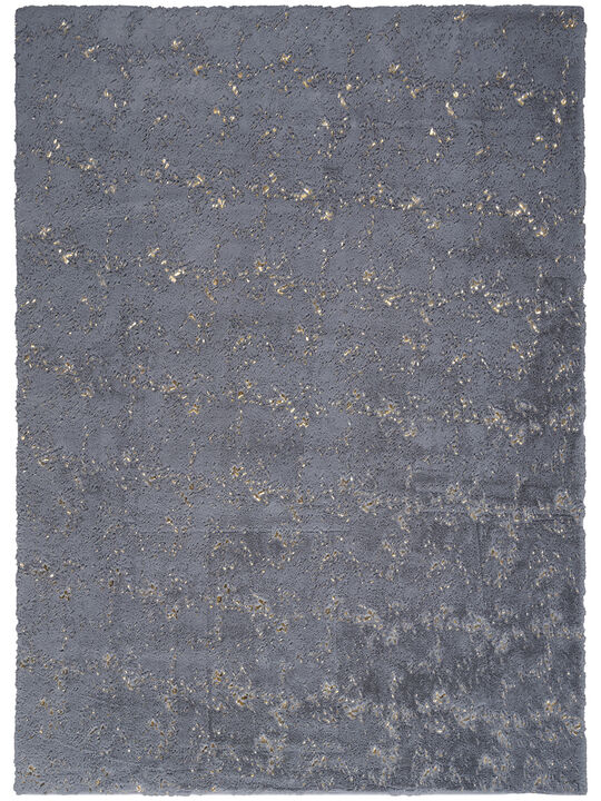 Cozy Shimmer CSH01 Slate/Gold 7'9" x 9'9" Rug